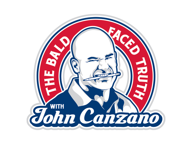The Bald Faced Truth with John Canxano logo