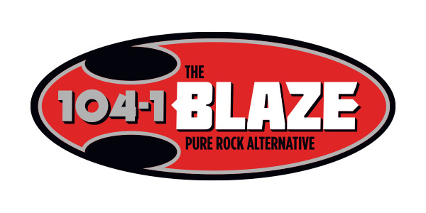 104-1 The Blaze Logo