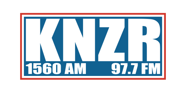 KNZR AM 1560 FM 97.7  Logo