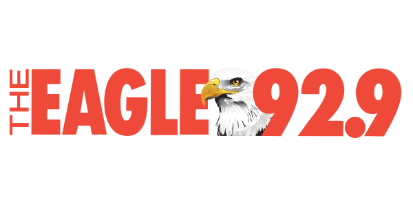 92.9 The Eagle Logo