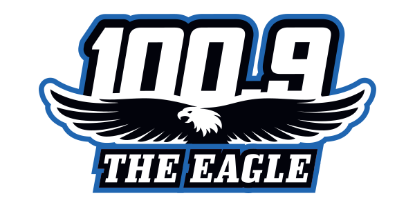 100.9 The Eagle Logo