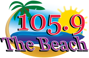 105.9 the Beach logo