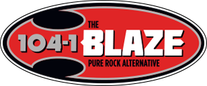 104-1 The Blaze logo